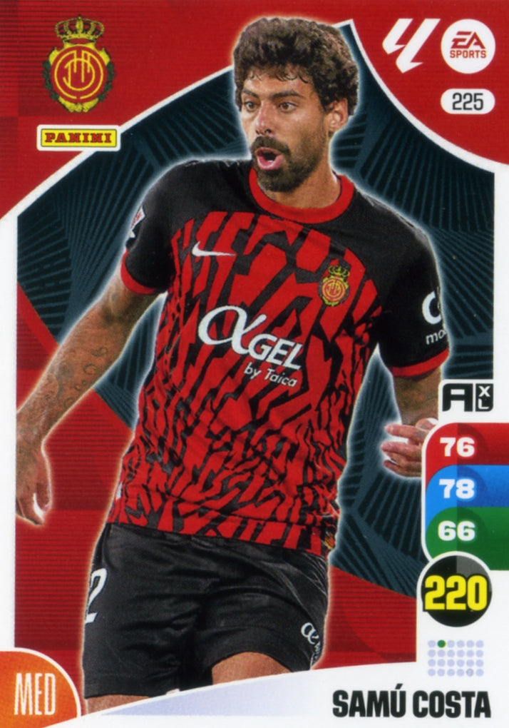 Panini Adrenalyn XL La Liga 2024/2025 - #225 - SAMÚ COSTA - MALLORCA - 1ª Edición, Cromo RAW
