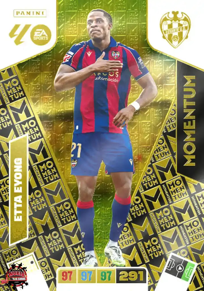 Etta Eyong - Levante UD - Panini Adrenalyn XL - 2025-2026 - - Momentum