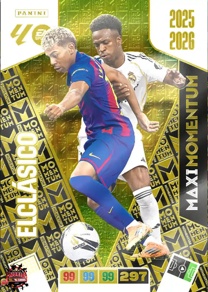 Football Trading Card - Lamine Yamal / Vinicius - FC Barcelona