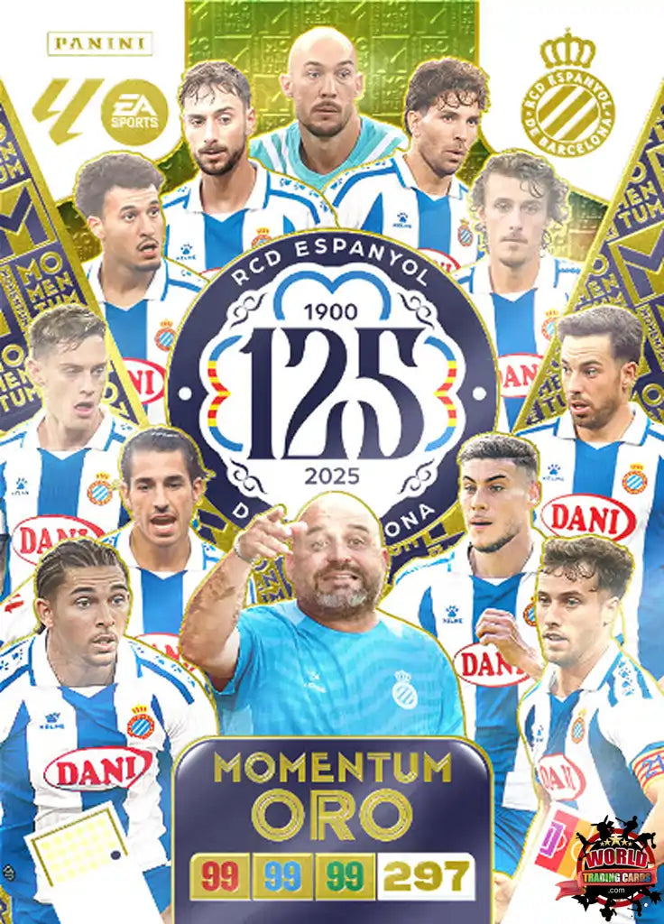 #MOE | Panini | Adrenalyn XL | La Liga | 2025-2026 | Espanyol | Gold Momentum