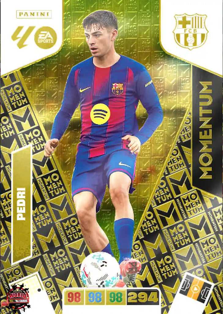 Soccer Trading Card-Pedri-FC Barcelona-Panini Adrenalyn XL 2025