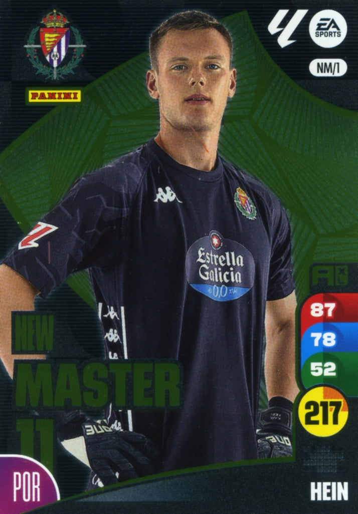 Panini Adrenalyn XL La Liga 2024/2025 - #NM/01 - NEW MASTER 11 - HEIN - 1ª Edición, Cromo RAW