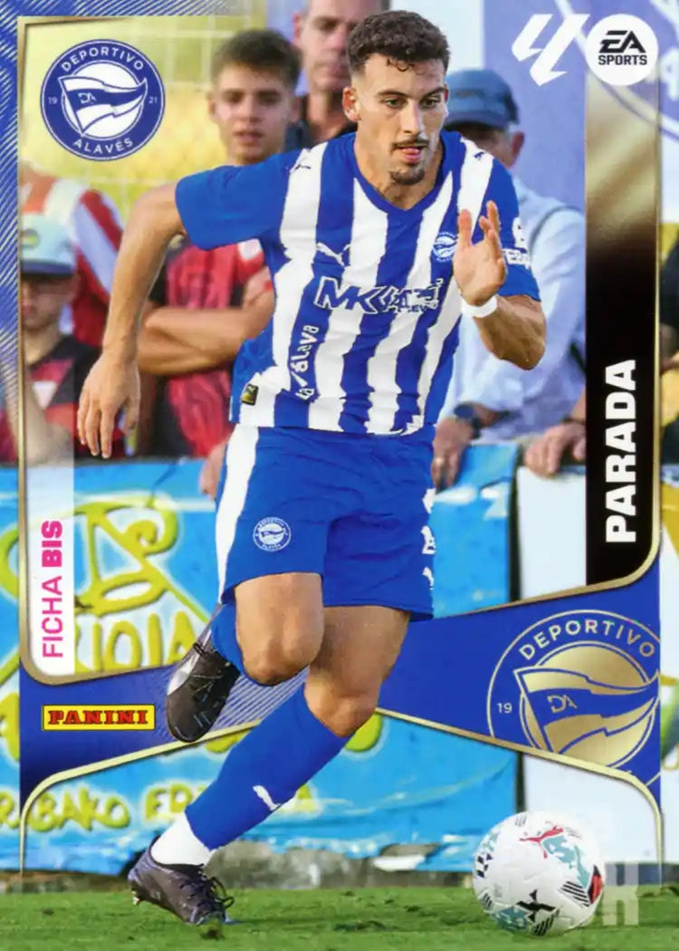 Cromo Trading Card Fútbol-Parada-CD Alavés-Panini Megacracks 2025-2026-25 Bis-Basico