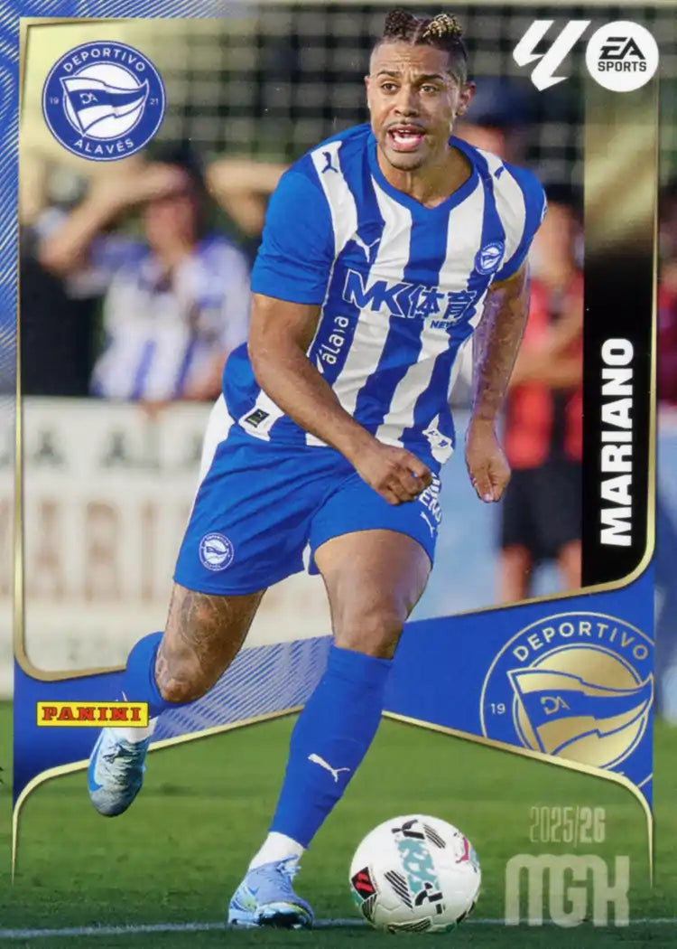 Cromo Trading Card Fútbol-Mariano-CD Alavés-Panini Megacracks 2025-2026-34-Basico
