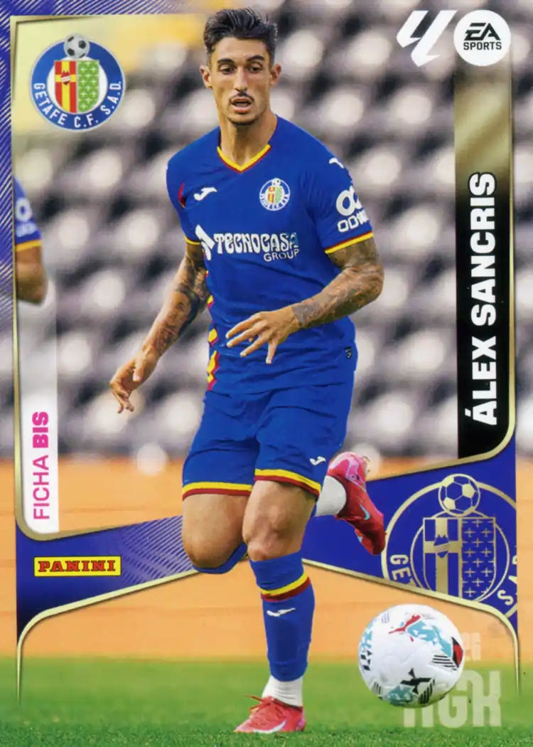 Cromo Trading Card Fútbol-Alex Sancris-Getafe CF-Panini Megacracks 2025-2026-179 Bis-Basico