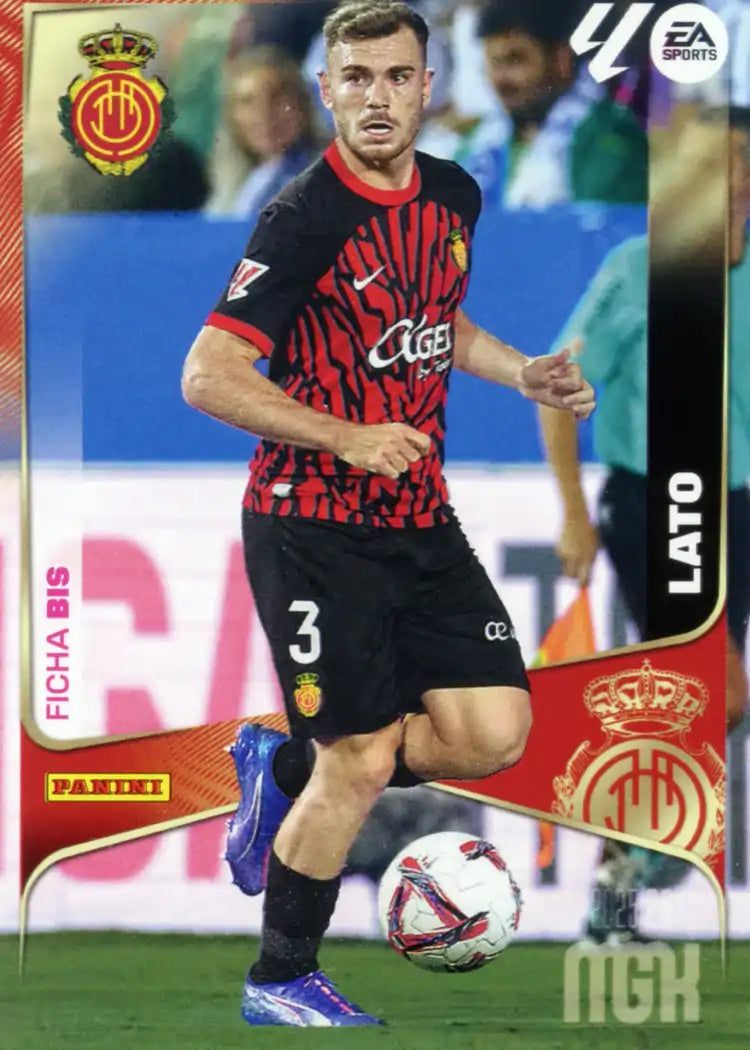 Cromo Trading Card Fútbol-Lato-RCD Mallorca-Panini Megacracks 2025-2026-240 Bis-Basico