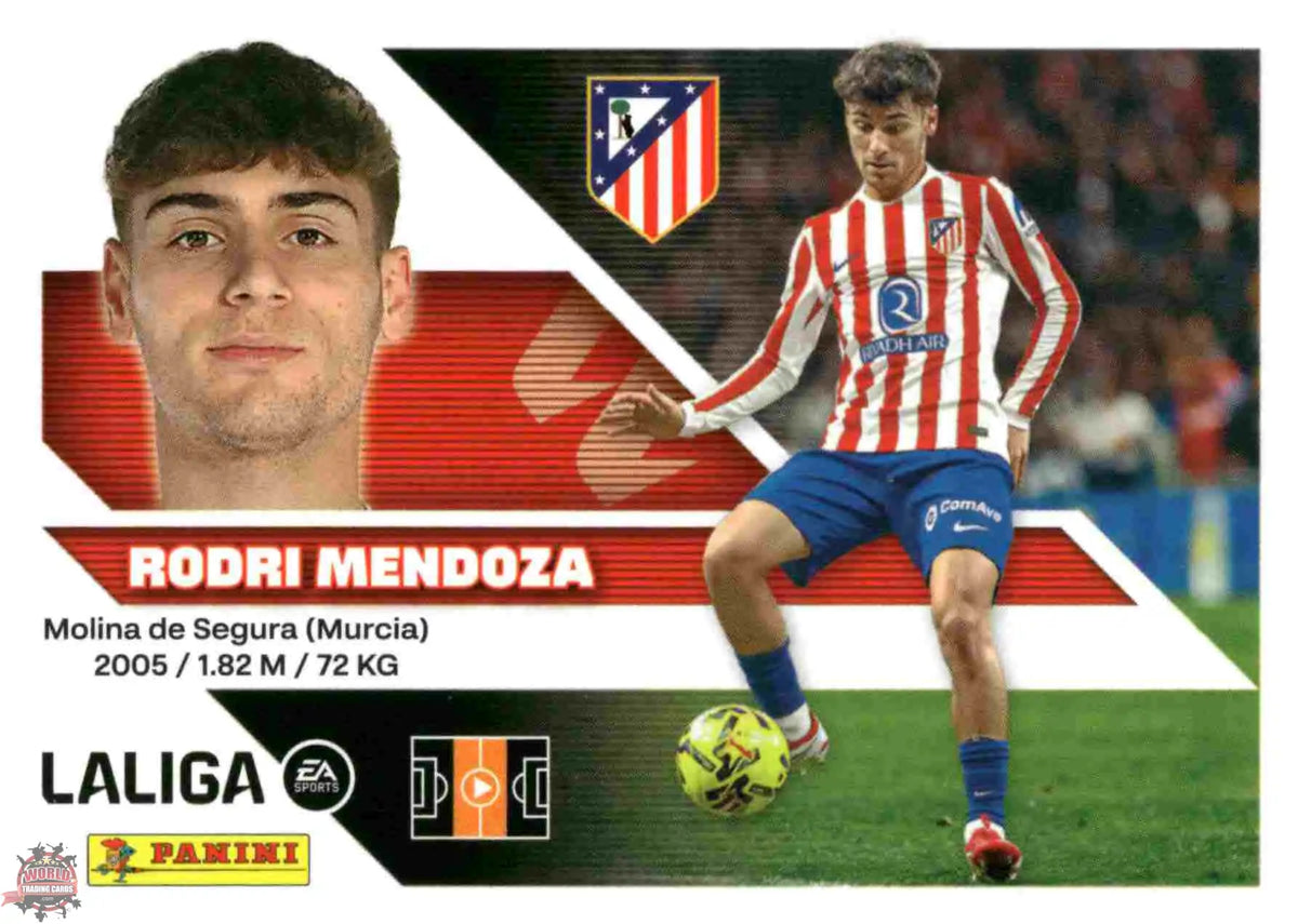 Panini | Liga Este | 2026-2027 | Atlético de Madrid | Basico | #14A | Rodri Mendoza