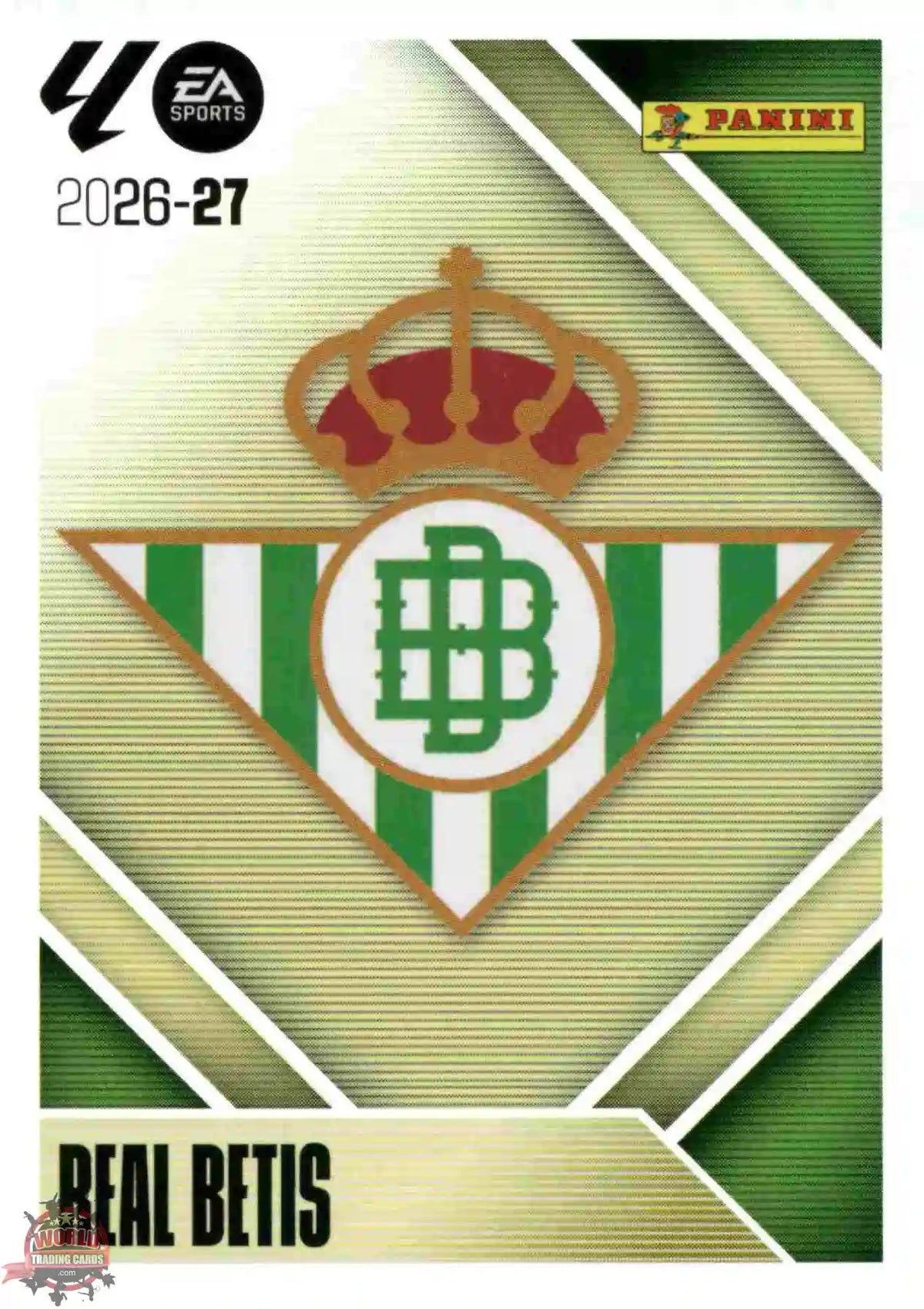 Panini | Liga Este | 2026-2027 | Real Betis | Basico | #01 | Escudo