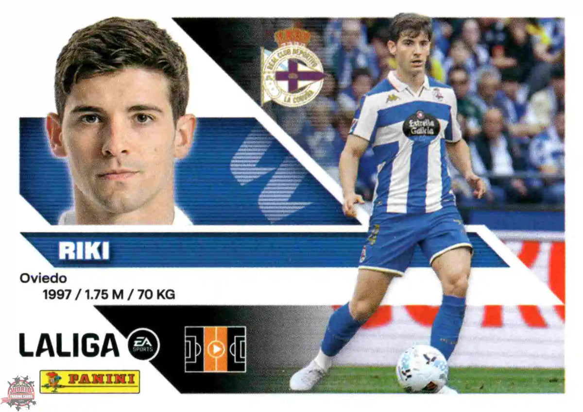 Panini | Liga Este | 2026-2027 | Deportivo La Coruña | Basico | #12 | Riki