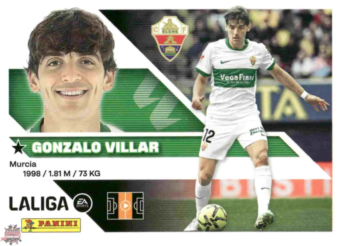 Panini | Liga Este | 2026-2027 | Elche CF | Basico | #12 | Gonzalo Villar