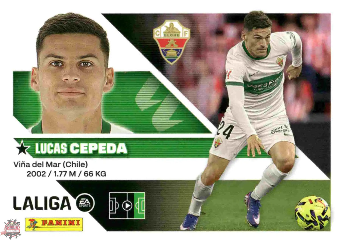 Panini | Liga Este | 2026-2027 | Elche CF | Basico | #18 | Cepeda