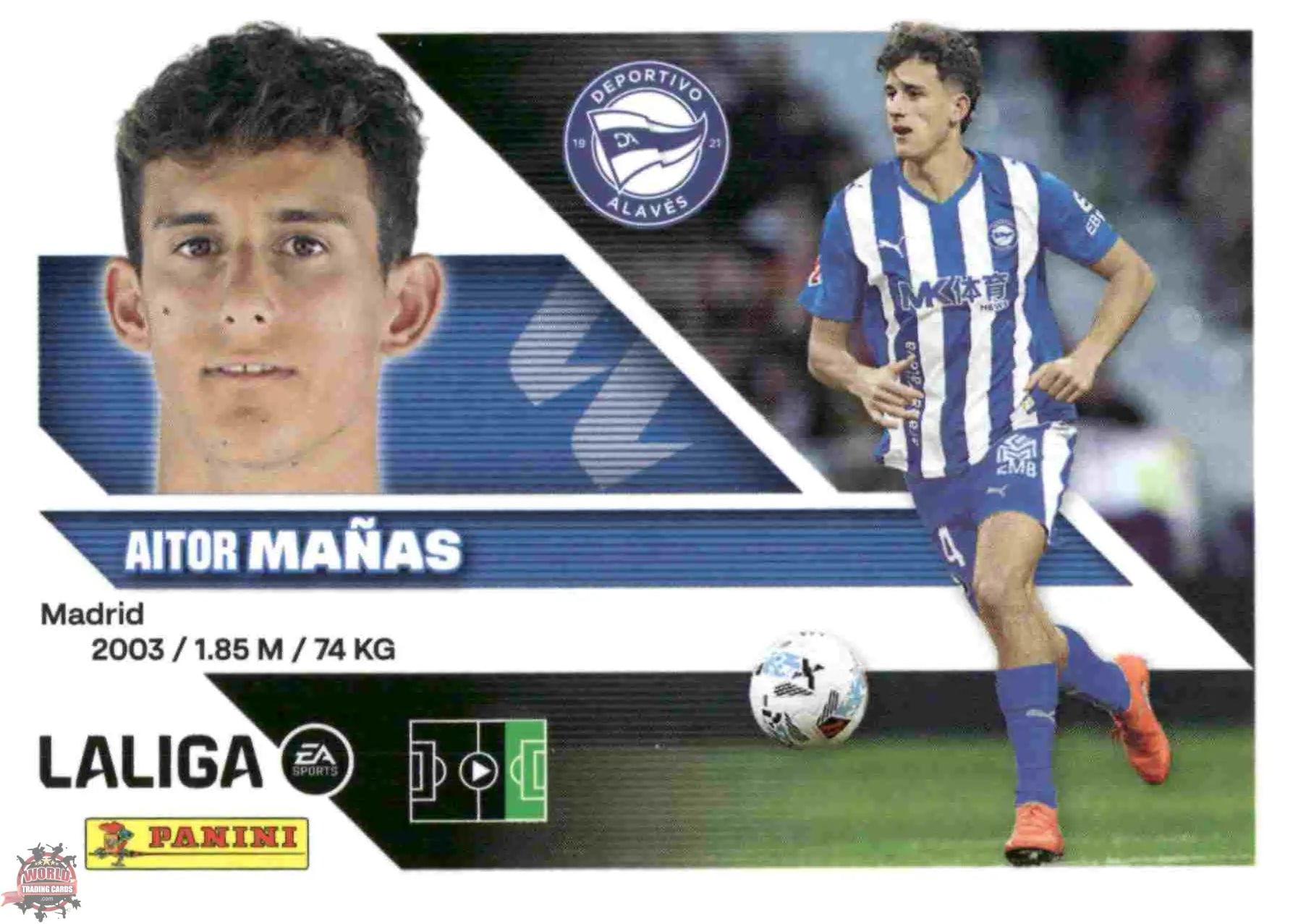 Panini | Liga Este | 2026-2027 | Deportivo Alavés | Basico | #18B | Mañas