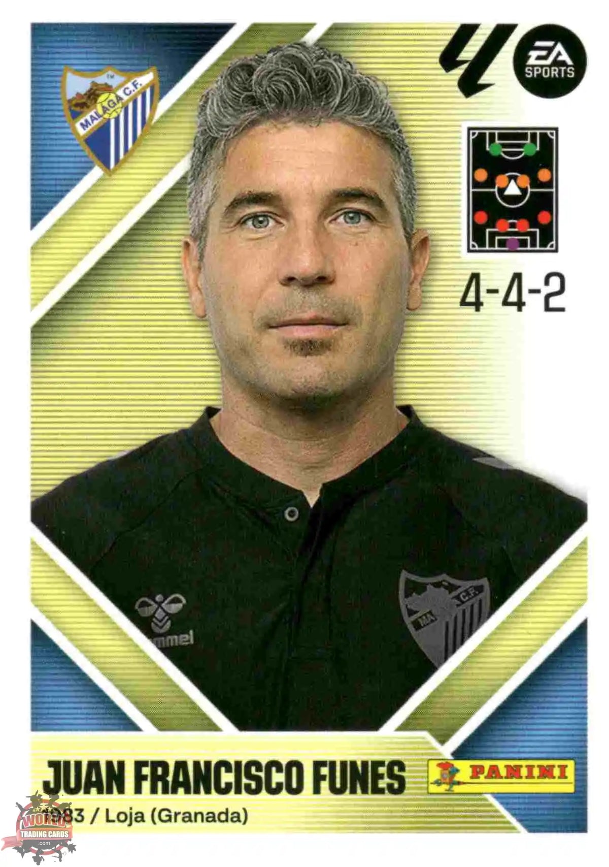 Panini | Liga Este | 2026-2027 | Malaga CF | Basico | #02 | Juan Franisco Funes