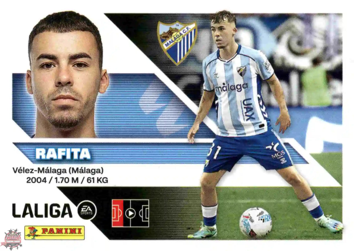 Panini | Liga Este | 2026-2027 | Malaga CF | Basico | #09 | Rafita