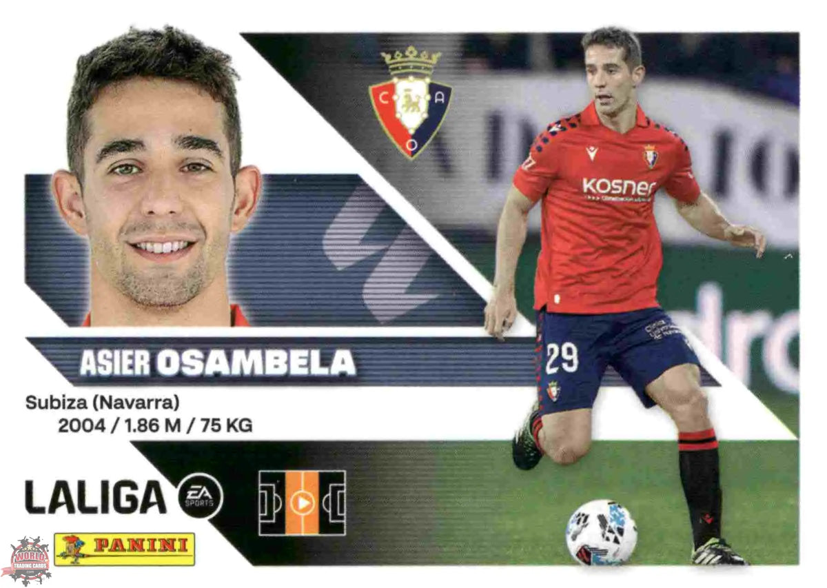 Panini | Liga Este | 2026-2027 | C.A. Osasuna | Basico | #10 | Osambela