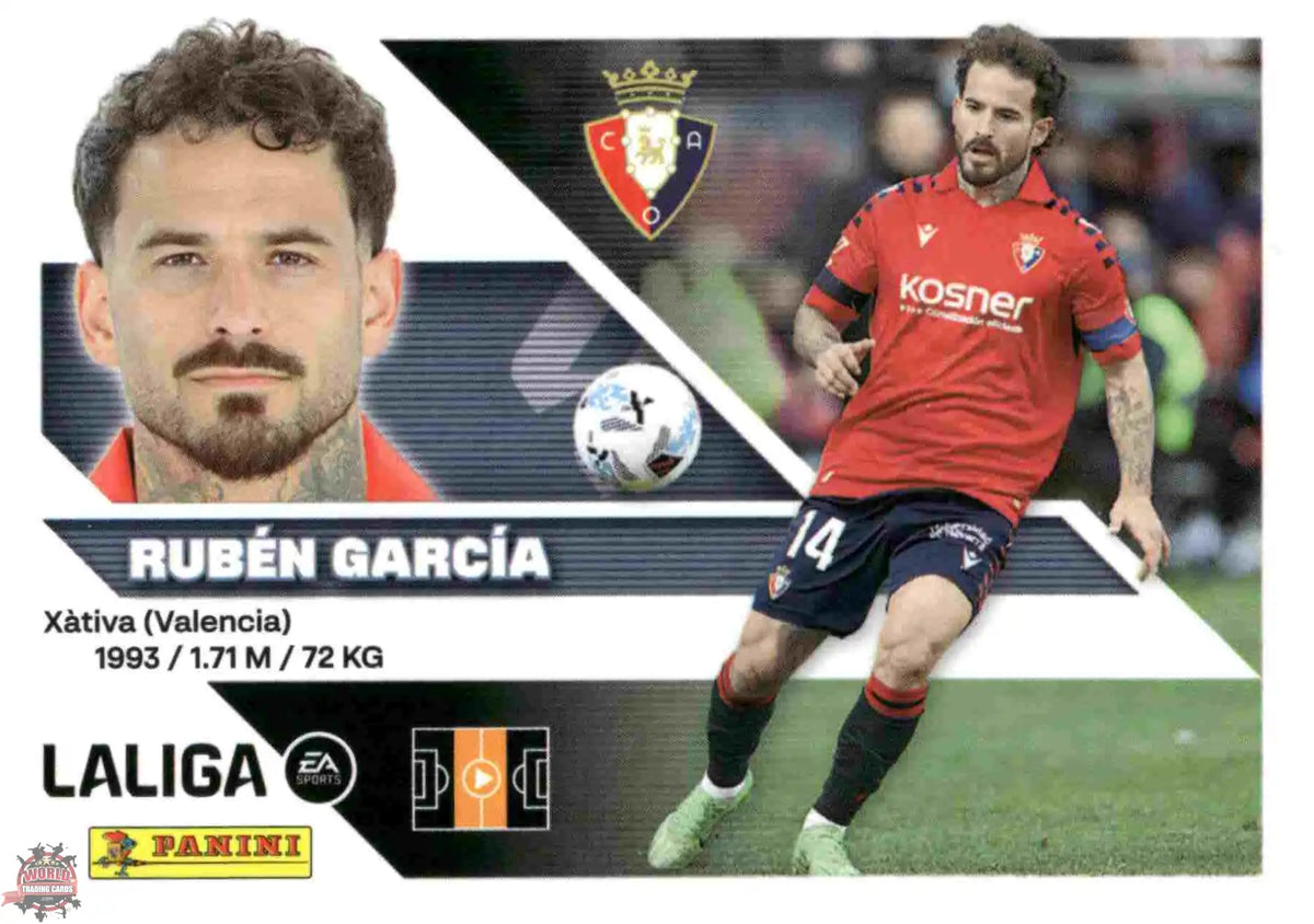 Panini | Liga Este | 2026-2027 | C.A. Osasuna | Basico | #14 | Rubén García
