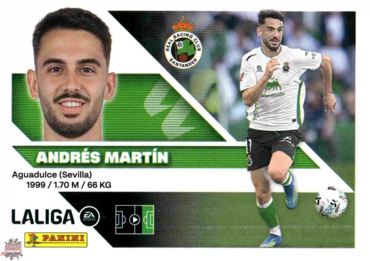 Panini | Liga Este | 2026-2027 | Racing de Santander | Basico | #16 | Andrés Martín
