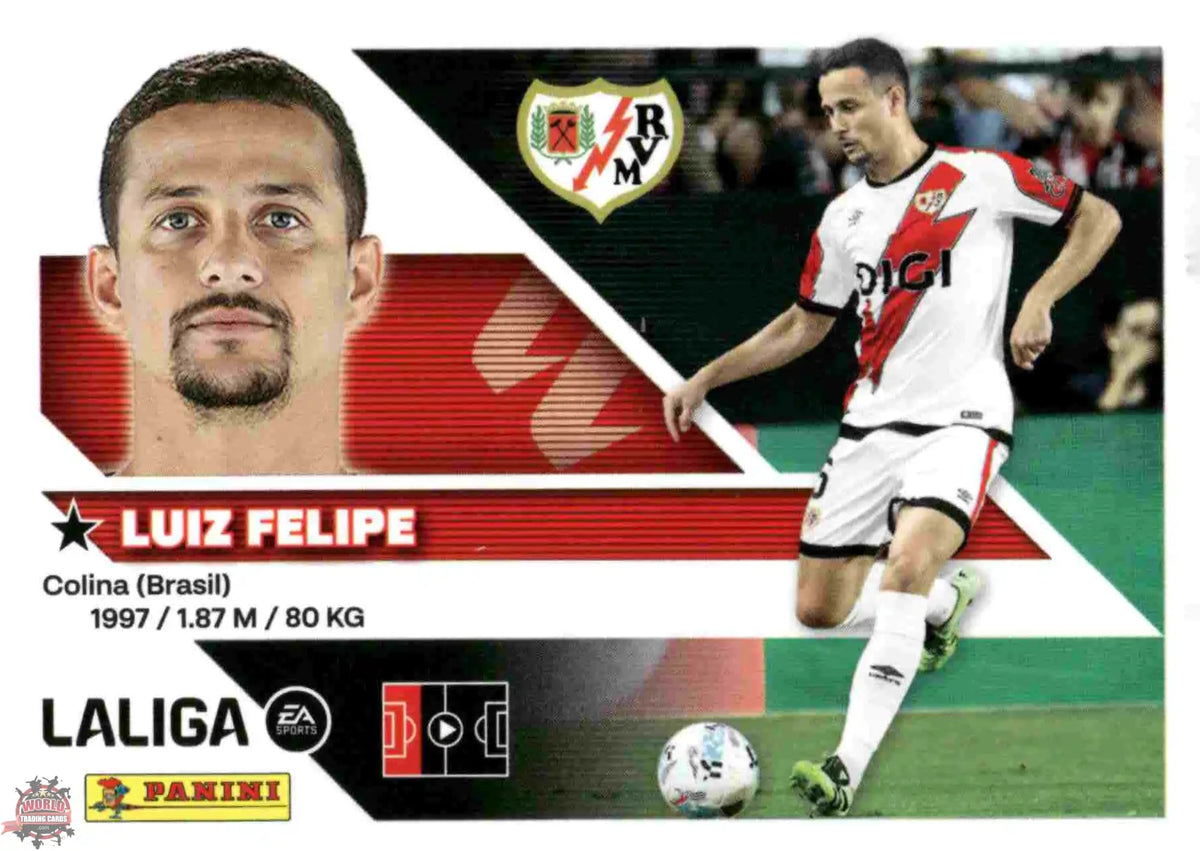 Panini | Liga Este | 2026-2027 | Rayo Vallecano | Basico | #09 | Luiz Felipe