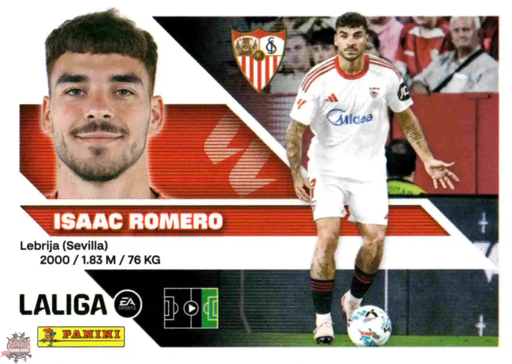 Panini | Liga Este | 2026-2027 | Sevilla FC | Basico | #20 | Isaac Romero