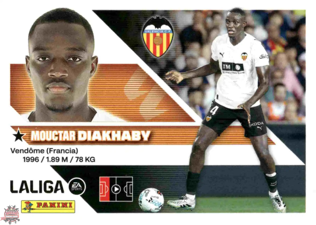 Panini | Liga Este | 2026-2027 | Valencia CF | Basico | #08B | Diakhaby