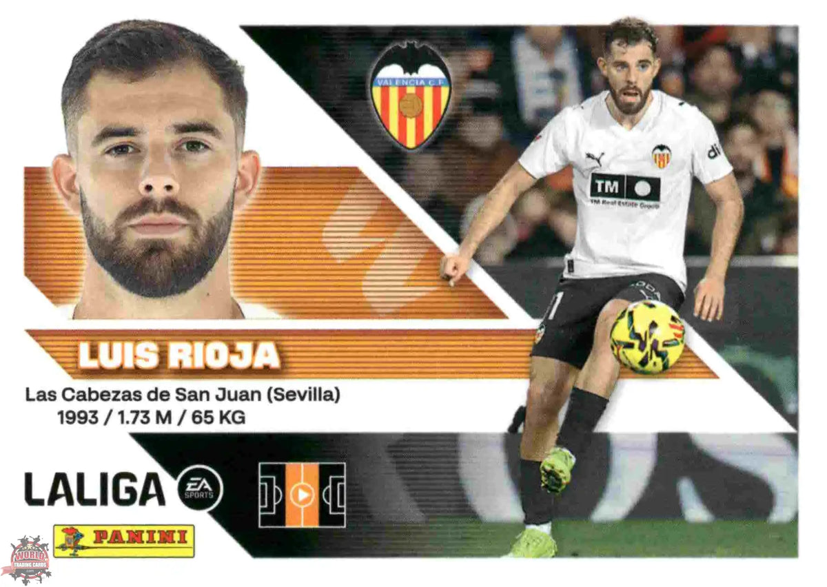 Panini | Liga Este | 2026-2027 | Valencia CF | Basico | #14 | Luis Rioja