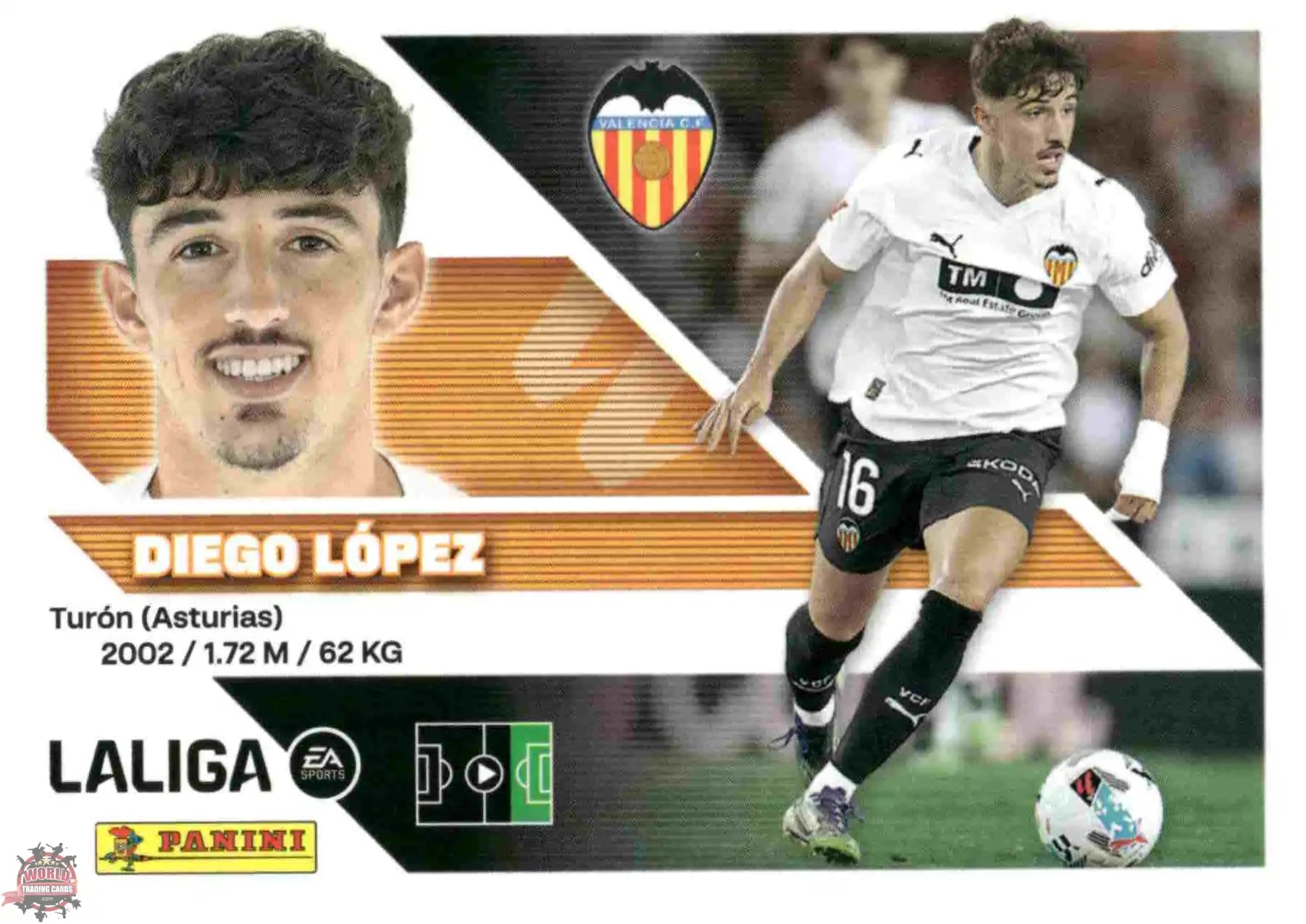 Panini | Liga Este | 2026-2027 | Valencia CF | Basico | #18 | Diego López