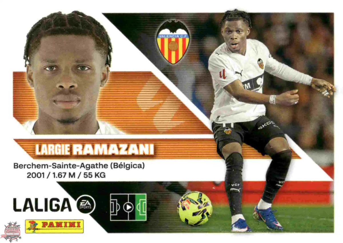 Panini | Liga Este | 2026-2027 | Valencia CF | Basico | #19 | Ramazani