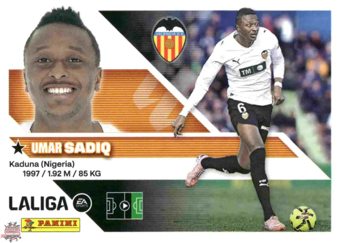 Panini | Liga Este | 2026-2027 | Valencia CF | Basico | #20A | Sadiq