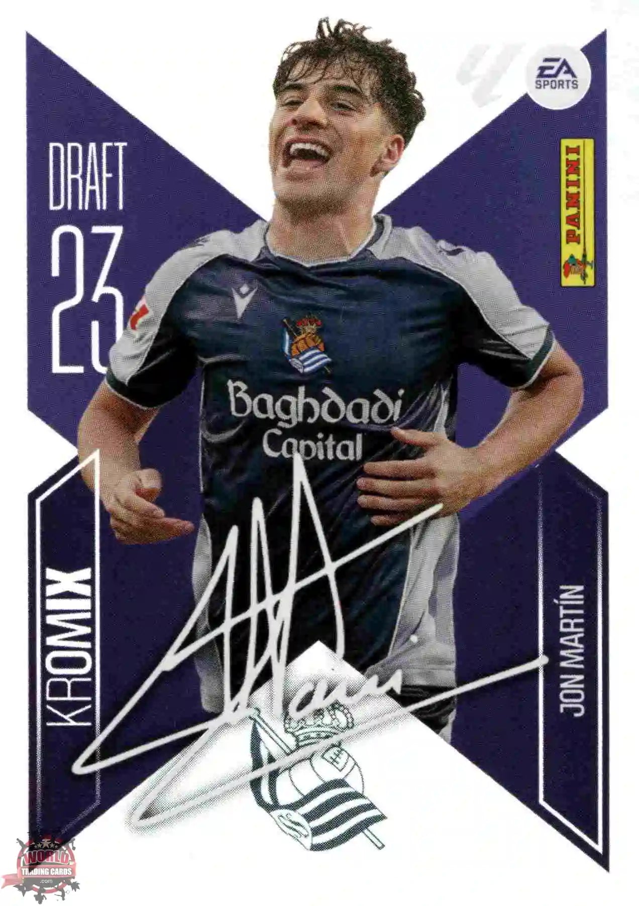 Panini | Liga Este | 2026-2027 | Real Sociedad | Draft 23 Kromix | #K13 | Jon Martín