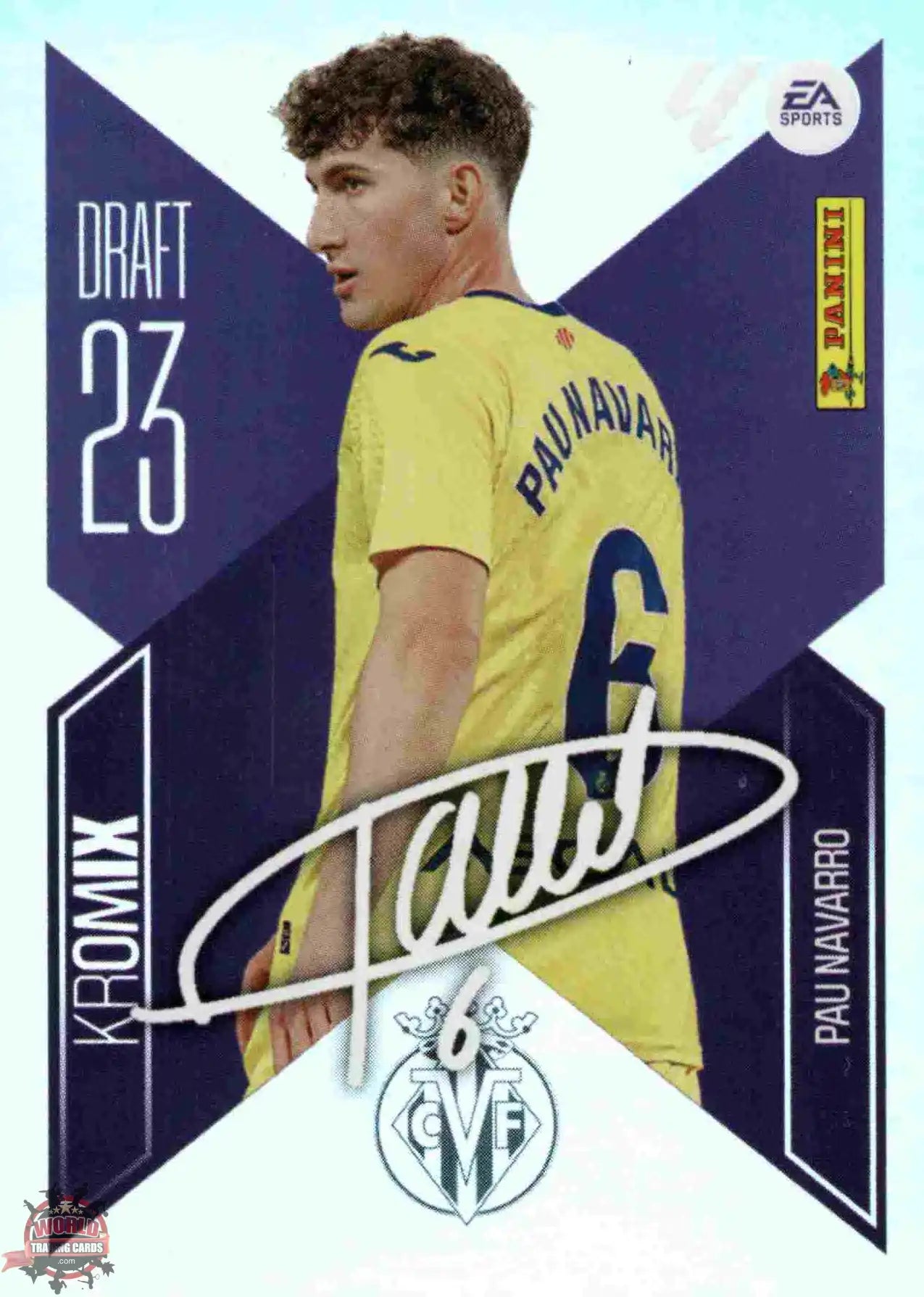 Panini | Liga Este | 2026-2027 | Villarreal CF | Draft 23 Kromix | #K18 | Pau Navarro