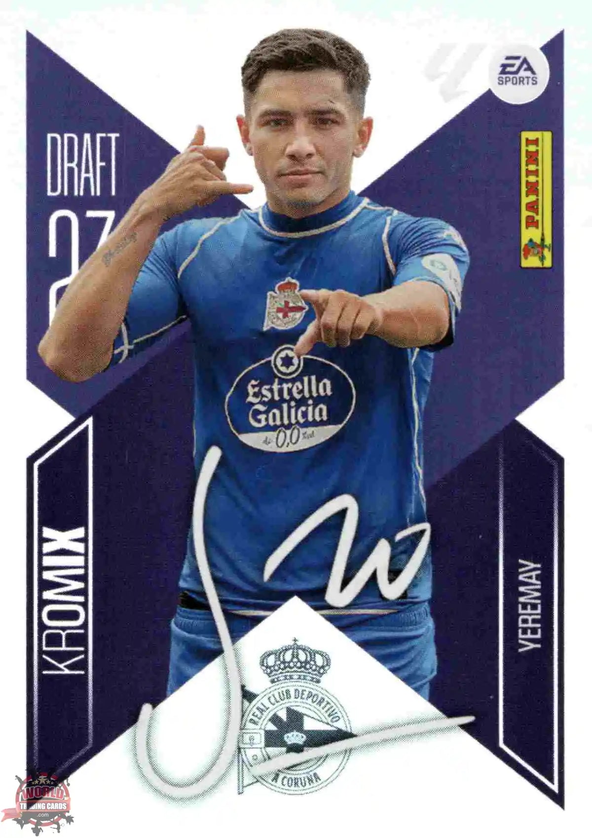 Panini | Liga Este | 2026-2027 | Deportivo La Coruña | Draft 23 Kromix | #K23 | Yeremay