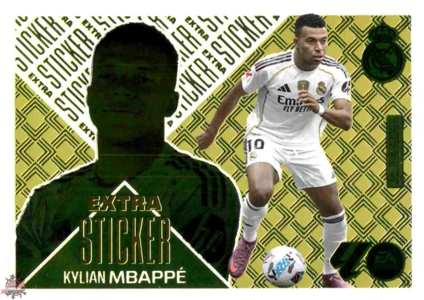 Panini | Liga Este | 2026-2027 | Real Madrid CF | Extra Sticker - Oro | #ESO02 | Mbappé