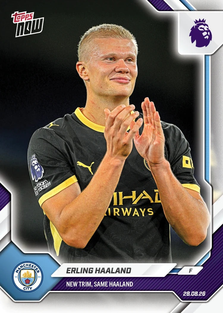 2026-27 | Topps | Now | Premier League | #010 | Erling Haaland | Base