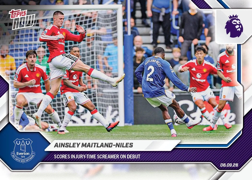 2026-27 | Topps | Now | Premier League | #015 | Wilson Isidor | Base