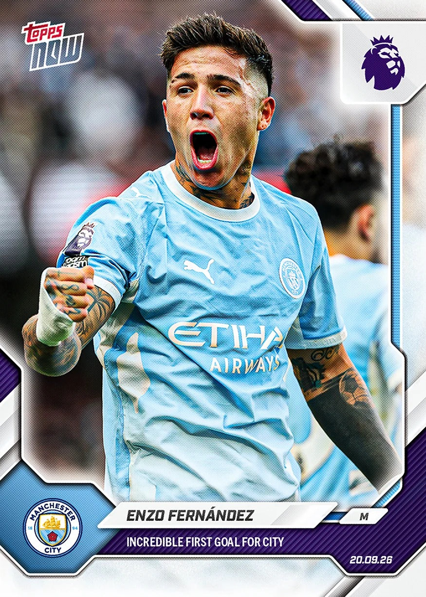 2026-27 | Topps | Now | Premier League | #037 | Enzo Fernandez | Base