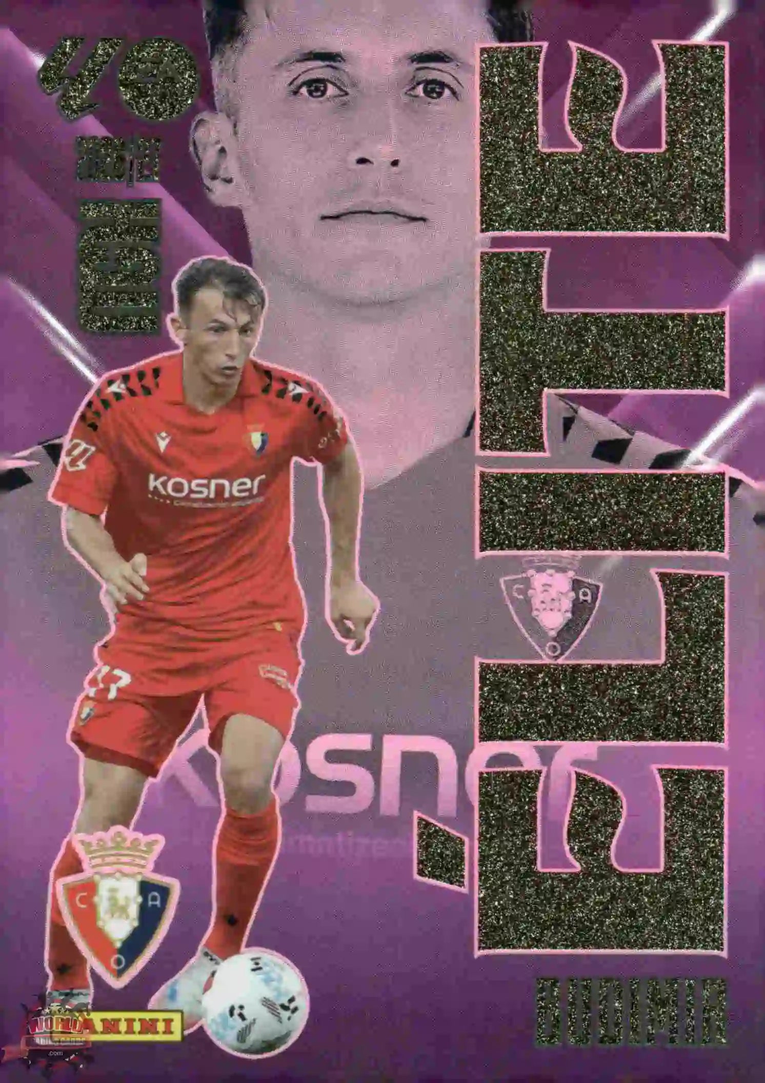 Panini | Megacracks | 2026-2027 | #003 | Budimir | CA Osasuna | Élite