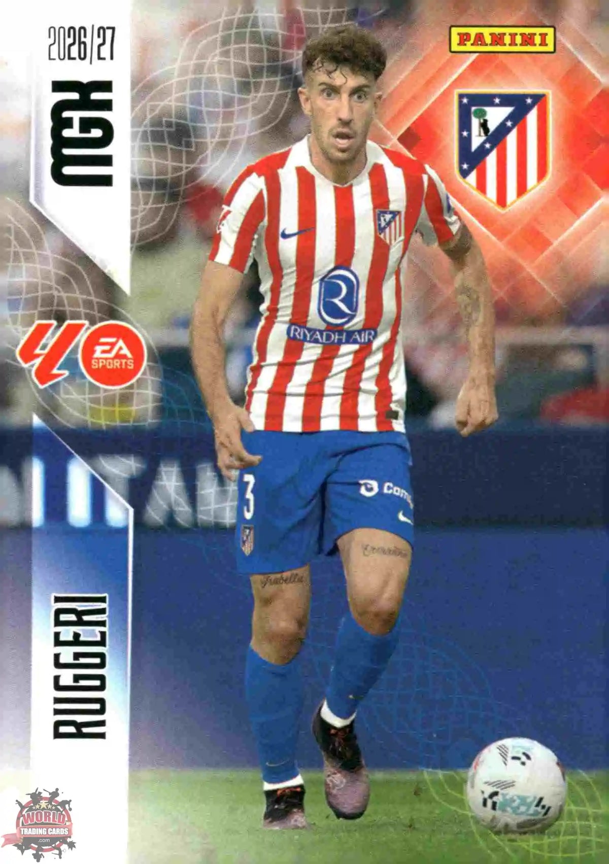 Panini | Megacracks | 2026-2027 | #063 | Ruggeri | Atlético de Madrid | Basico