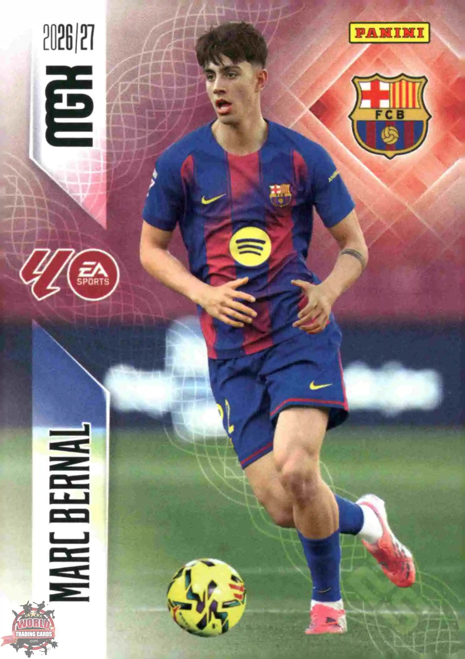 Panini | Megacracks | 2026-2027 | #083 | Marc Bernal | FC Barcelona | Basico