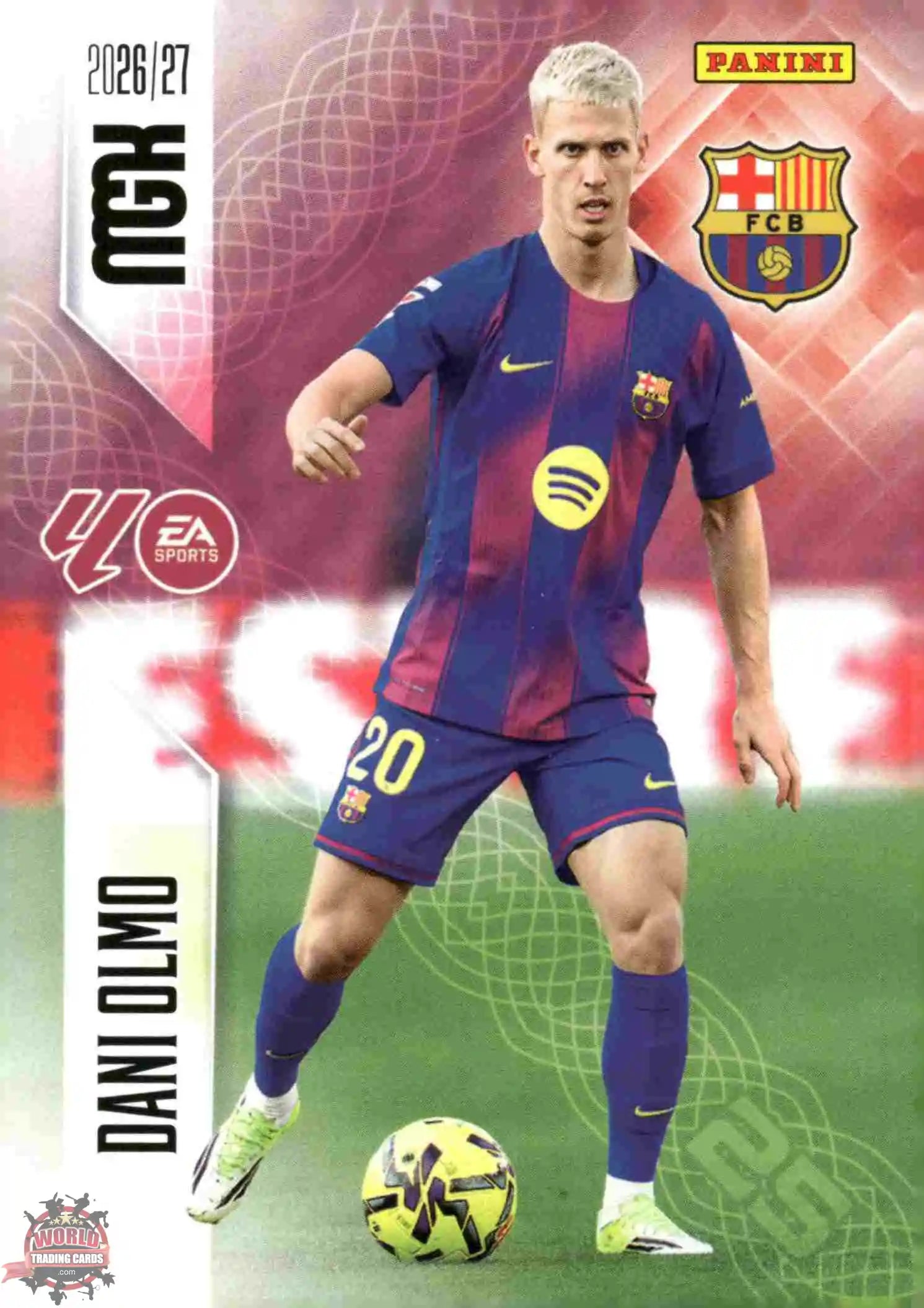Dani Olmo - FC Barcelona - Panini Megacracks - 2025-2026 - #087 - Basic