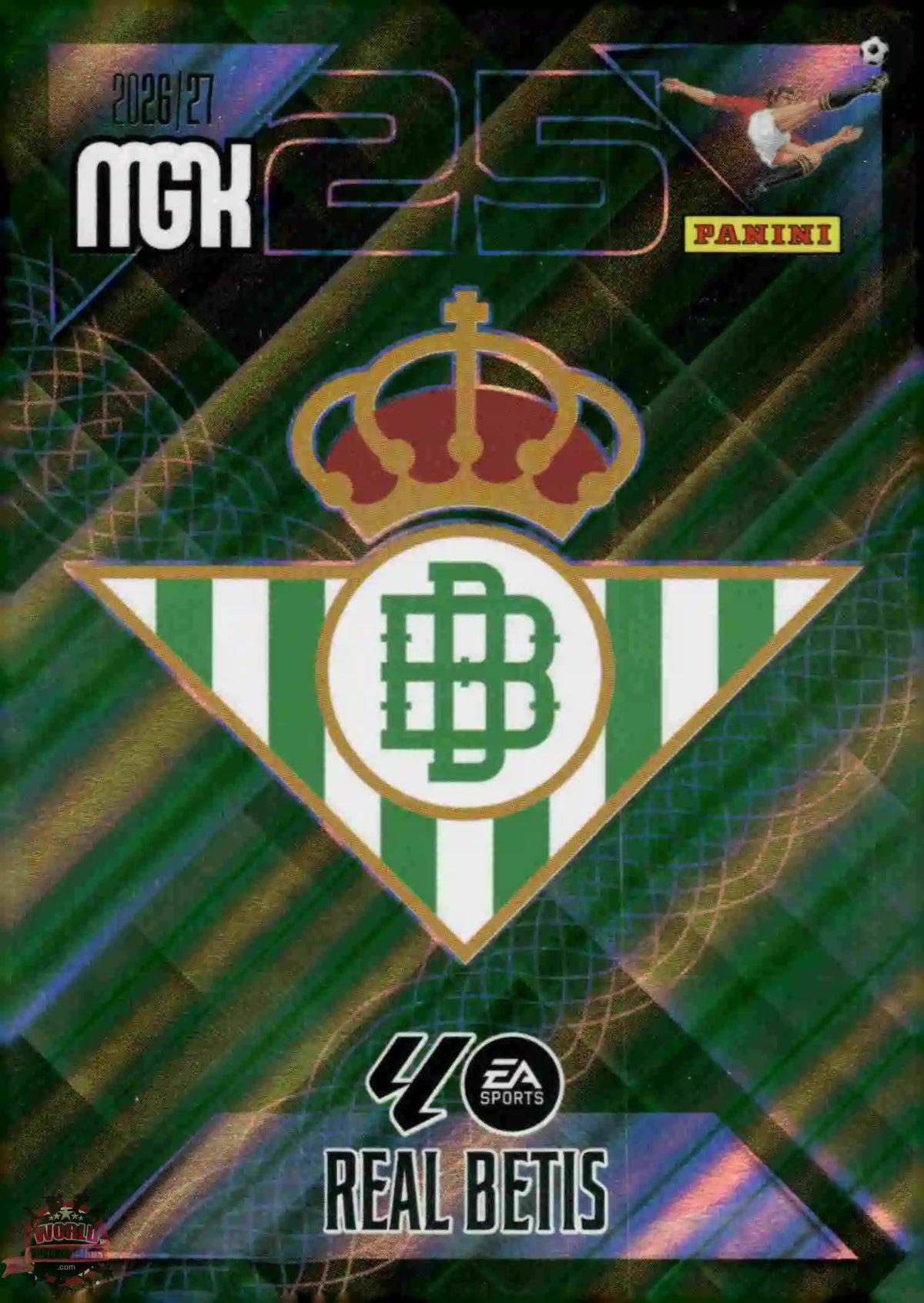 Crest - Real Betis - Panini Megacracks - 2025-2026 - #091 - Basic