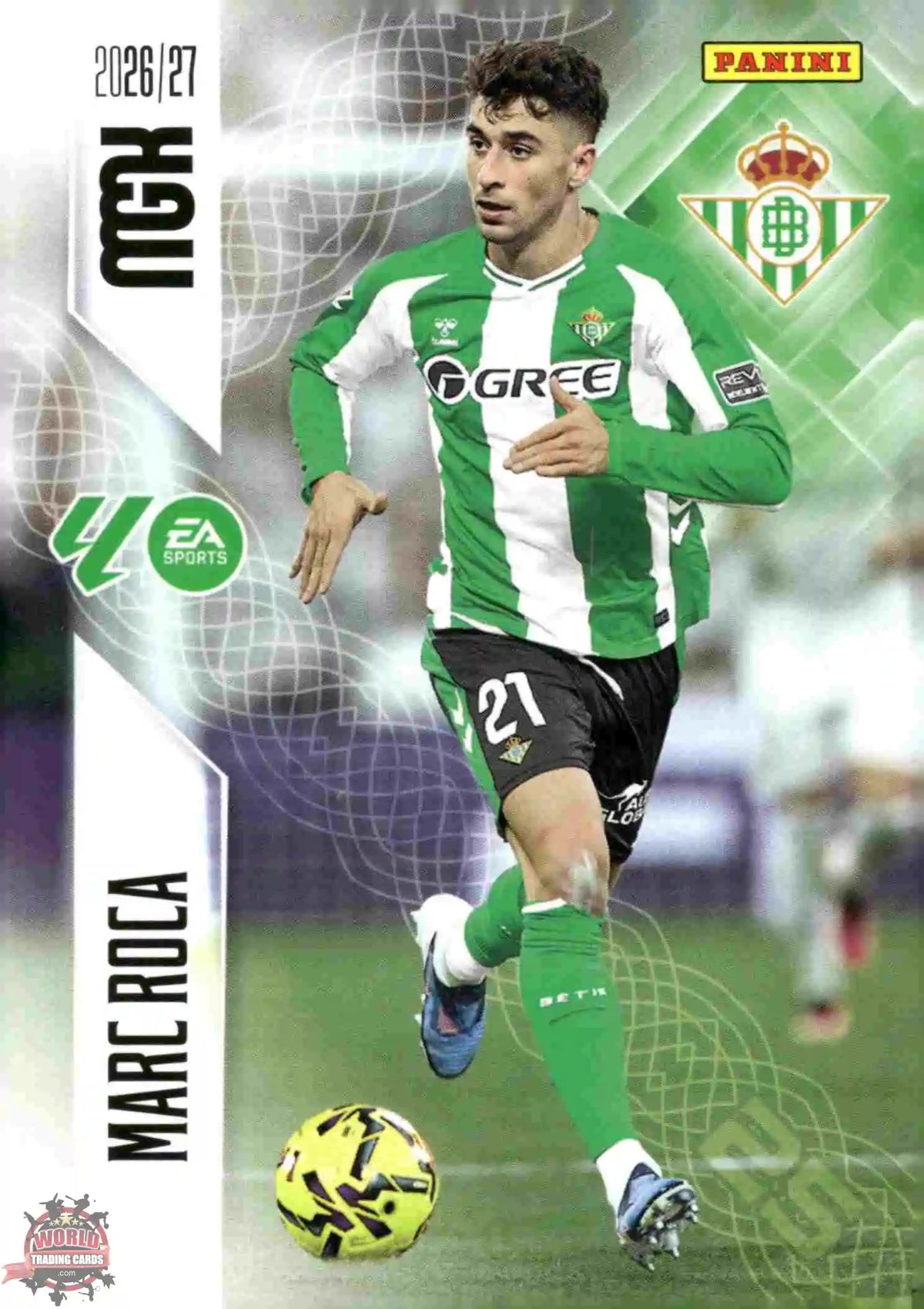 Marc Roca - Real Betis - Panini Megacracks - 2025-2026 - #099 - Basic