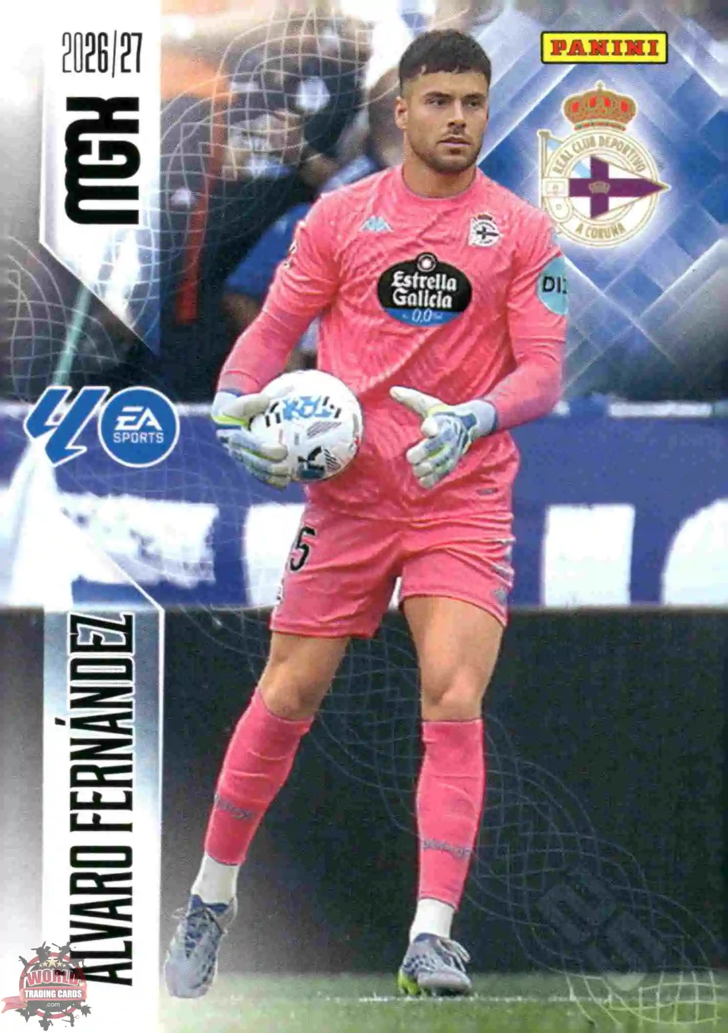 Panini | Megacracks | 2026-2027 | #128 | Álvaro Fernández | RC Deportivo | Basico