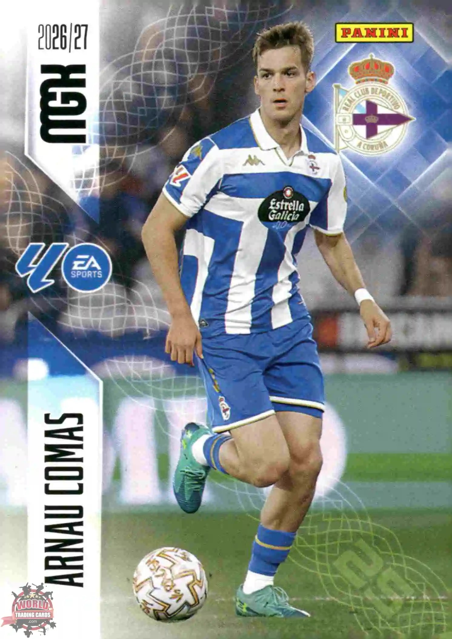 Panini | Megacracks | 2026-2027 | #134 | Arnau Comas | RC Deportivo | Basico