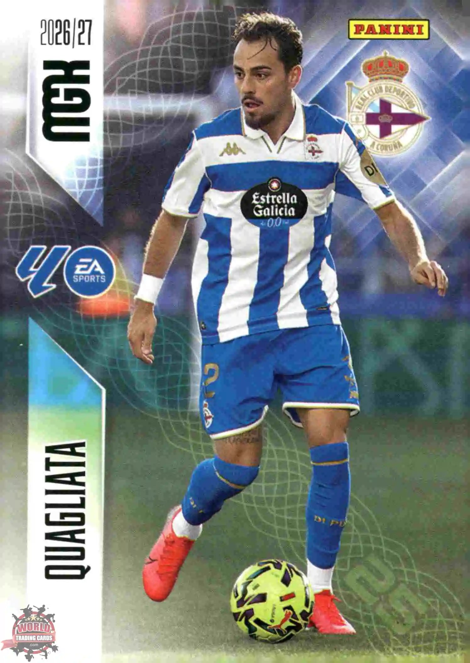 Panini | Megacracks | 2026-2027 | #135 | Quagliata | RC Deportivo | Basico