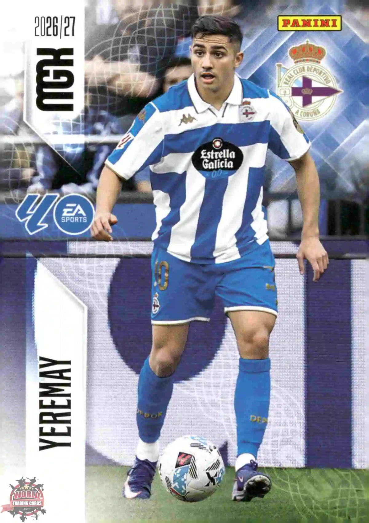 Panini | Megacracks | 2026-2027 | #142 | Yeremay | RC Deportivo | Basico