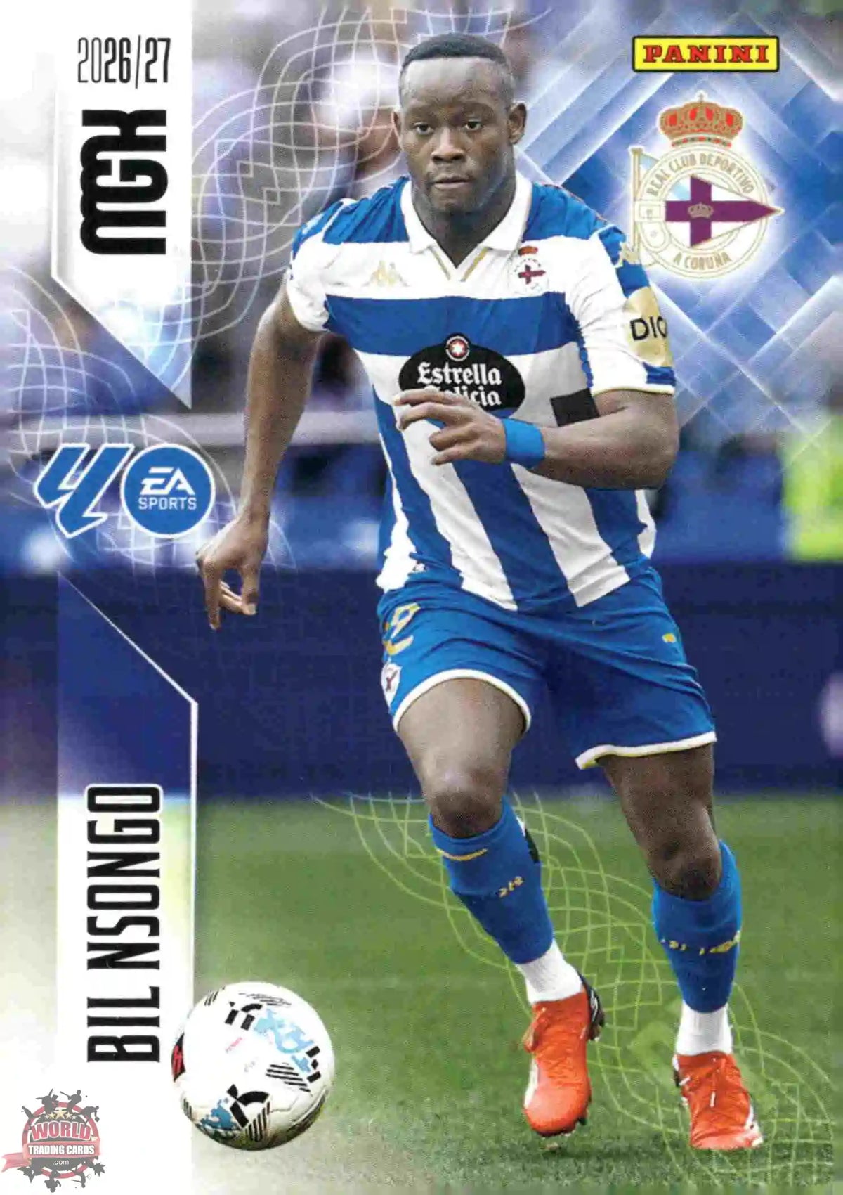 Panini | Megacracks | 2026-2027 | #144 | Bil Nsongo | RC Deportivo | Basico