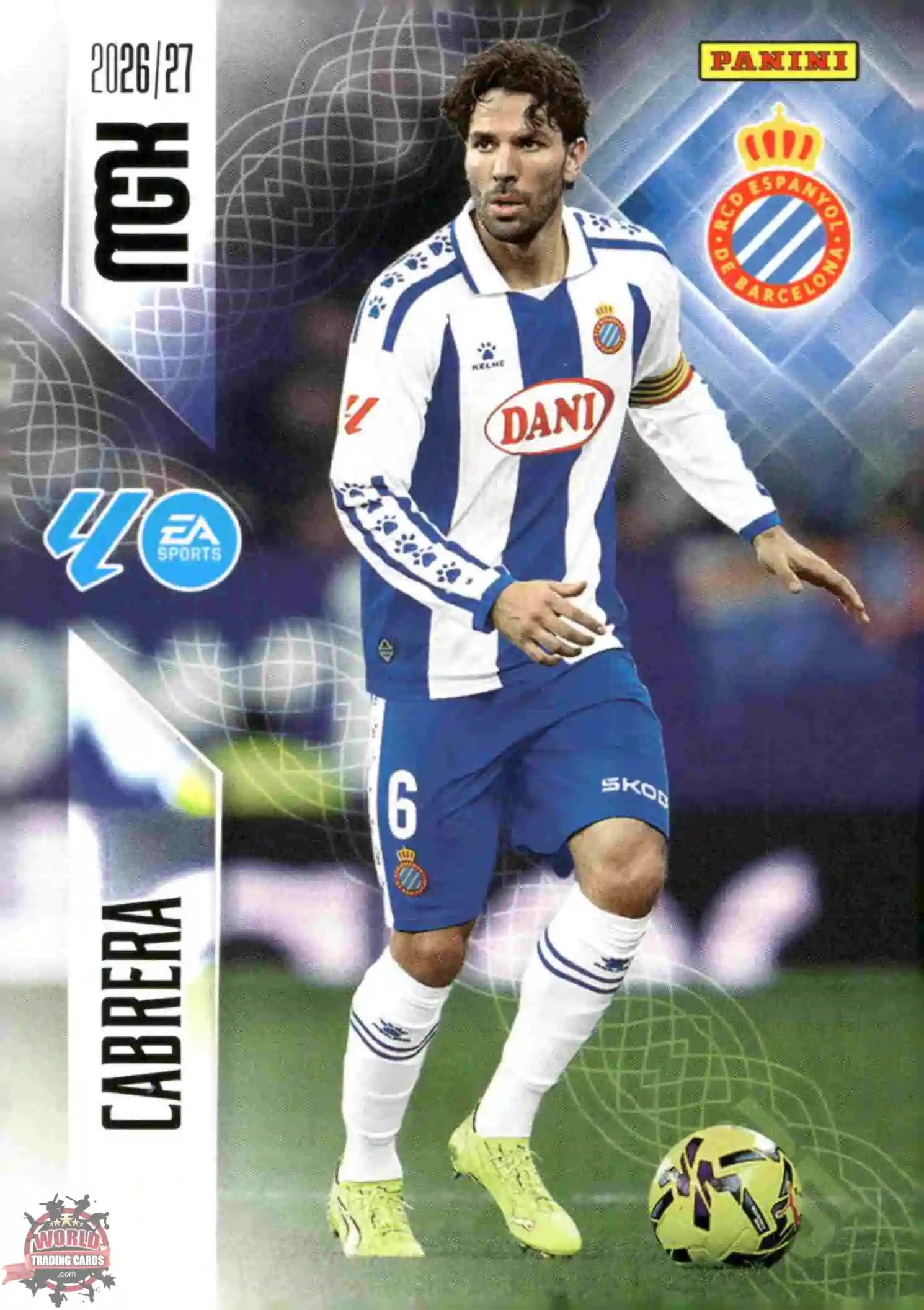 Panini | Megacracks | 2026-2027 | #169 | Cabrera | RCD Espanyol | Basico