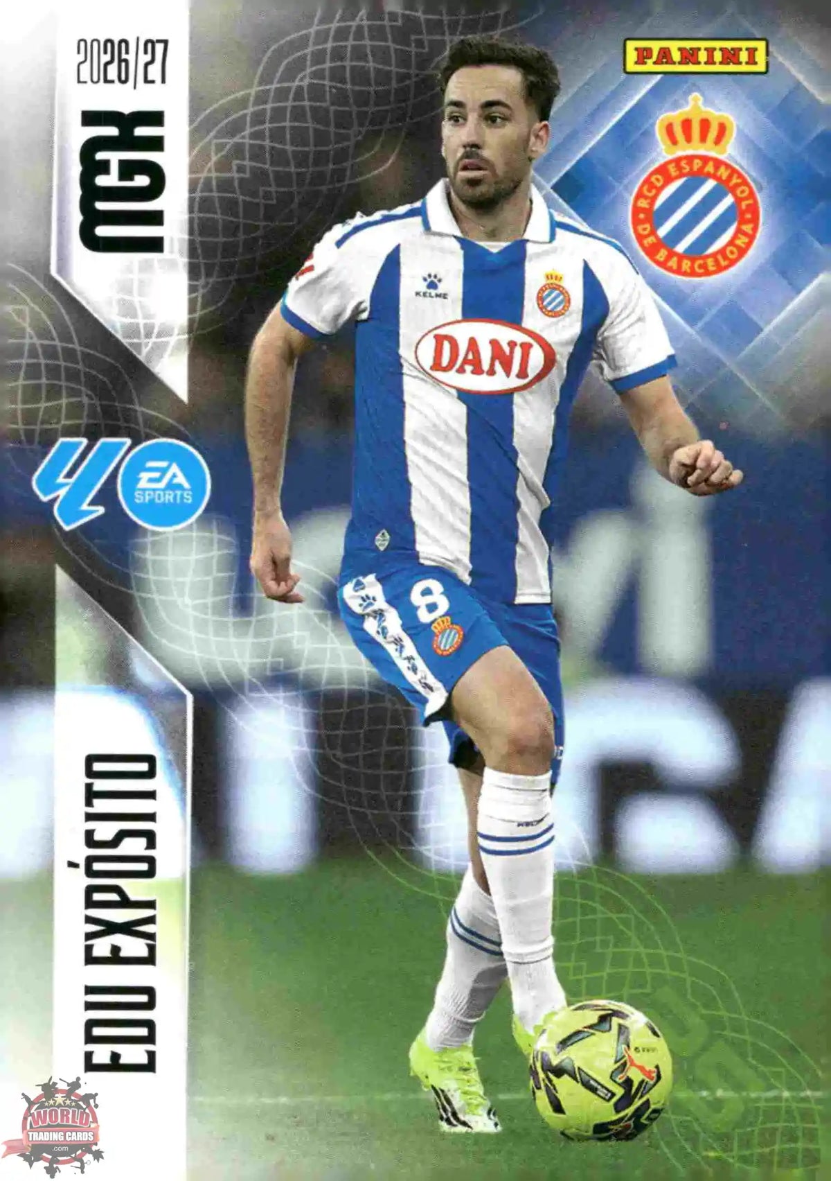 Panini | Megacracks | 2026-2027 | #174 | Edu Expósito | RCD Espanyol | Basico