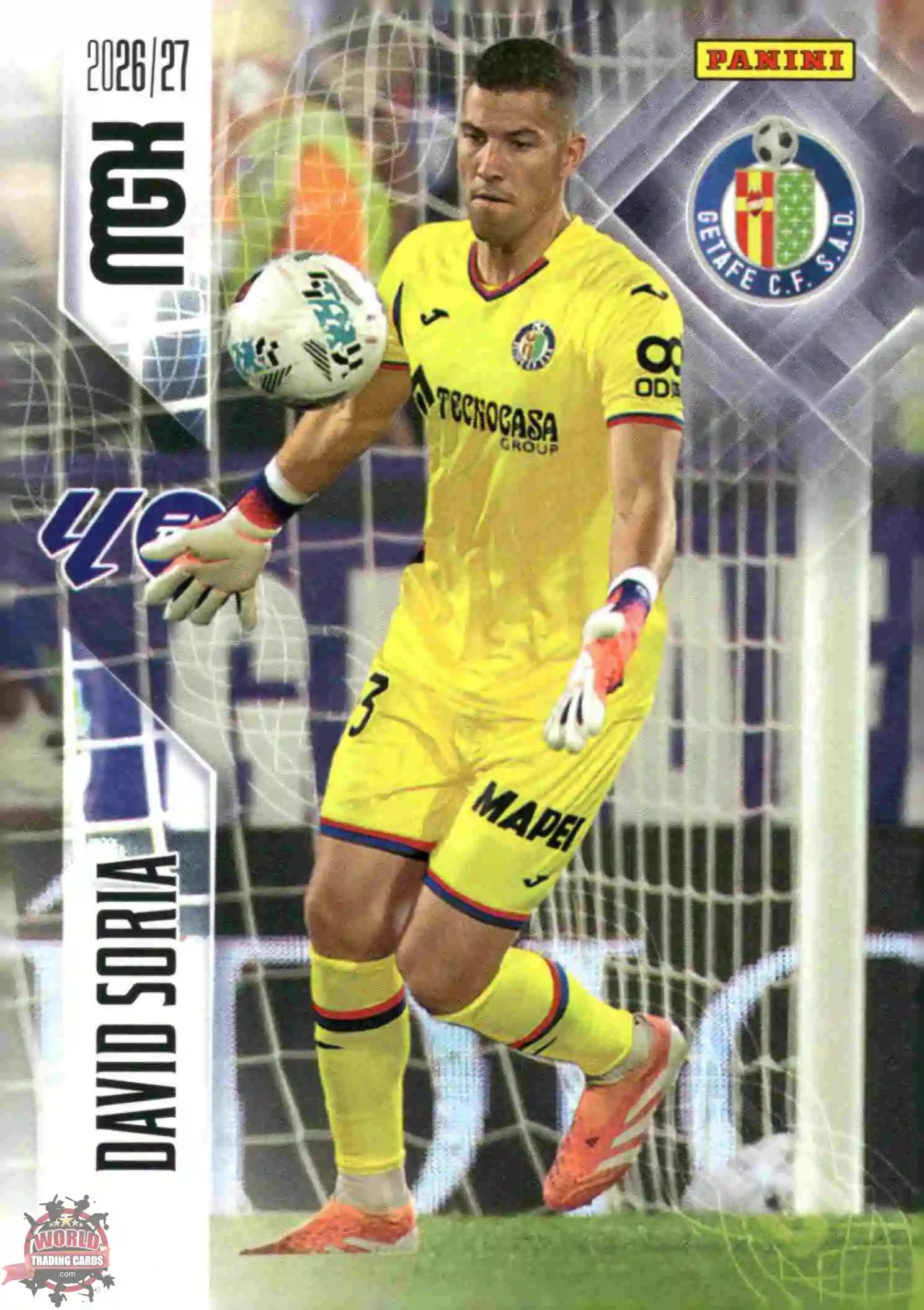 Panini | Megacracks | 2026-2027 | #182 | David Soria | Getafe CF | Basico