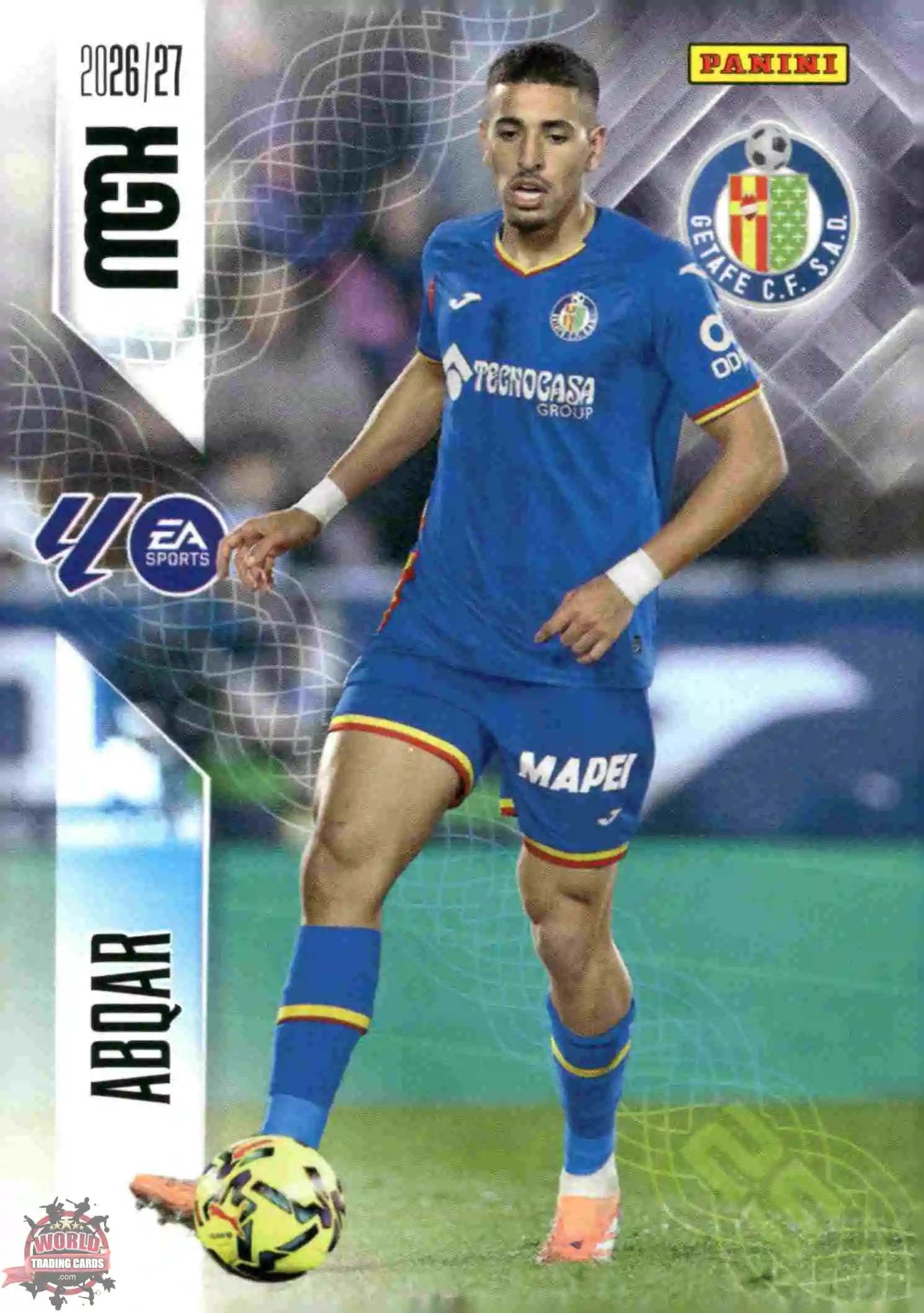 Panini | Megacracks | 2026-2027 | #187 | Abqar | Getafe CF | Basico